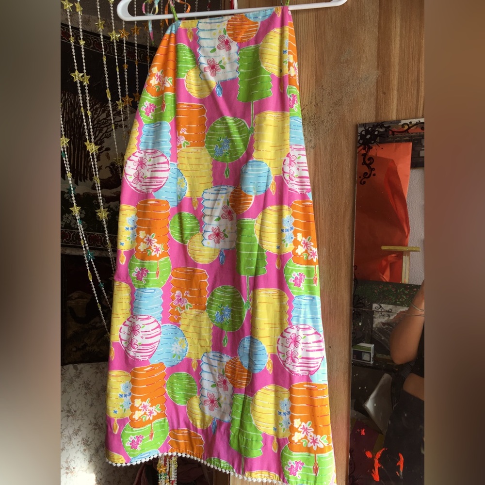 Lily Pulitzer dress. Party Lights Print.